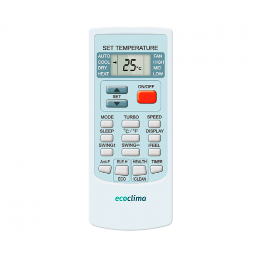 Настенная сплит-система Ecoclima ECW/I-AX12/FB-4R1/EC/I-AX12/F-4R1