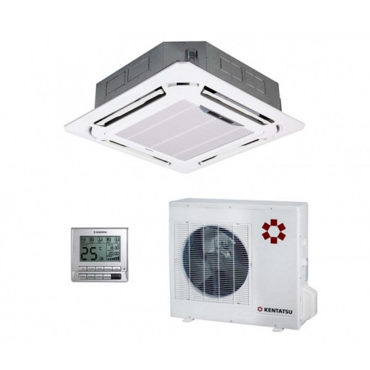 Кассетный кондиционер Kentatsu KSVR105HFAN3/KPU95-D1/KSUT105HFAN3