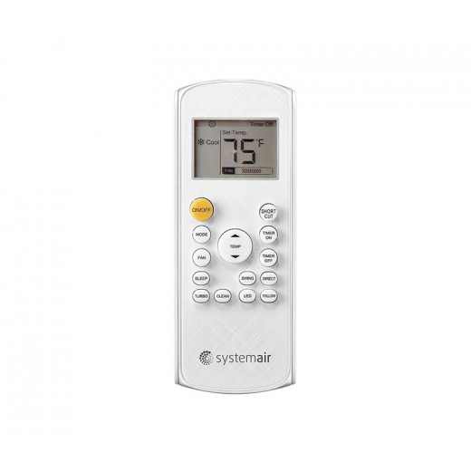 Настенная сплит-система Systemair Sysplit Wall Smart 09 V4 HP Q (R32)