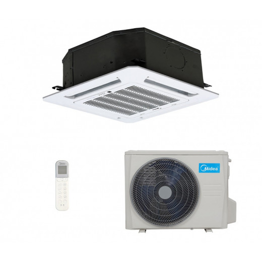 Кассетный кондиционер Midea MCA3-18HRN1-Q1/T-MBQ-03D1/MOBA30U-18HN1-Q